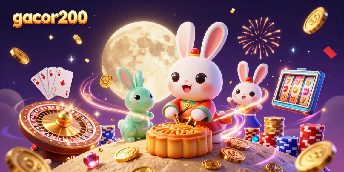 Menangkan jackpot di gacor200 dengan ilustrasi kasino yang meriah dan penuh warna.