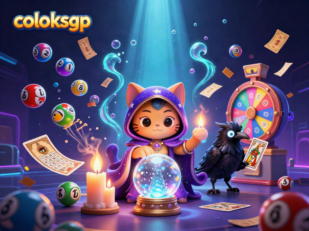 Coloksgp menghadirkan peluang kemenangan dengan kucing peramal bermain bola lotre berwarna-warni dan kartu bingo.