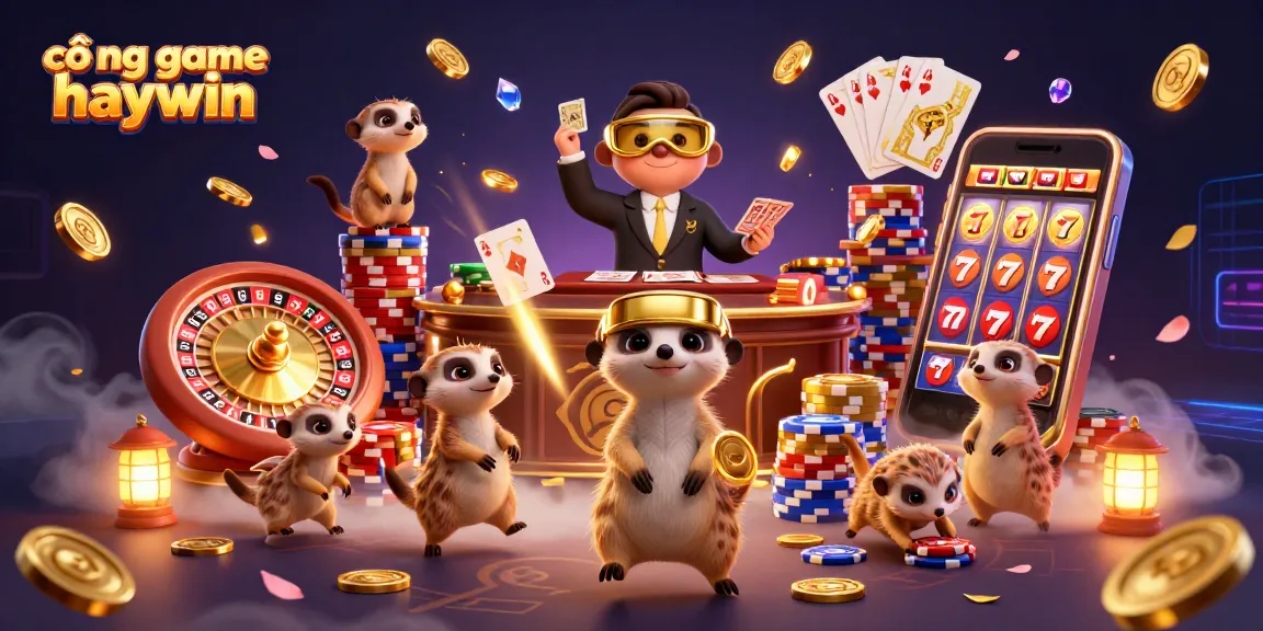 Experience the thrill of cổng game haywin with dynamic meerkat casino action and vibrant slot visuals.