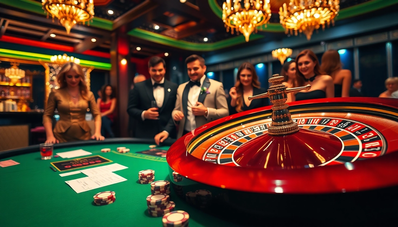 Experience high-stakes gaming at a luxurious casino scene featuring the S8 roulette wheel.