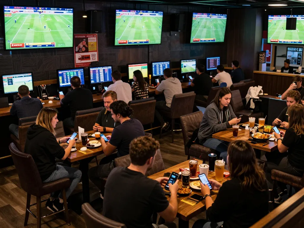 Cakhiatv enhancing sports betting experience with live matches on big screens