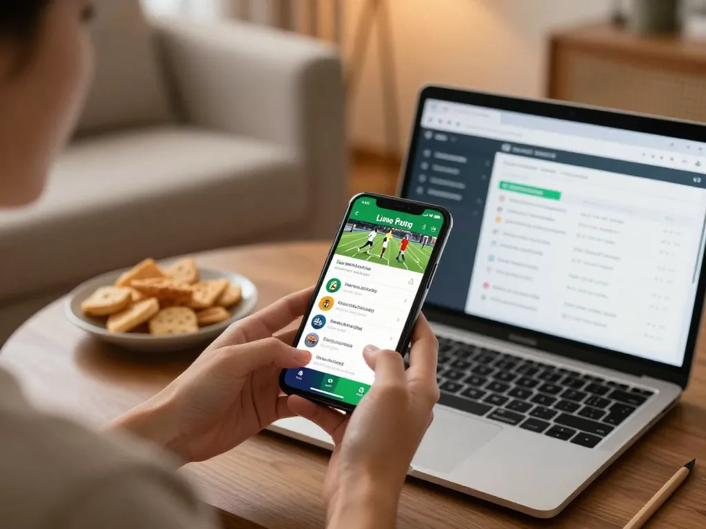 Engaging with the lc88 mobile app for live sports betting in a cozy atmosphere