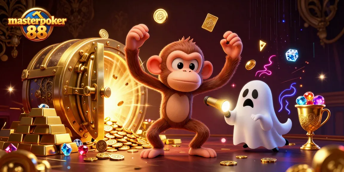 mainkan masterpoker 88 dengan strategi menang di kasino hantu yang penuh harta berkilau.