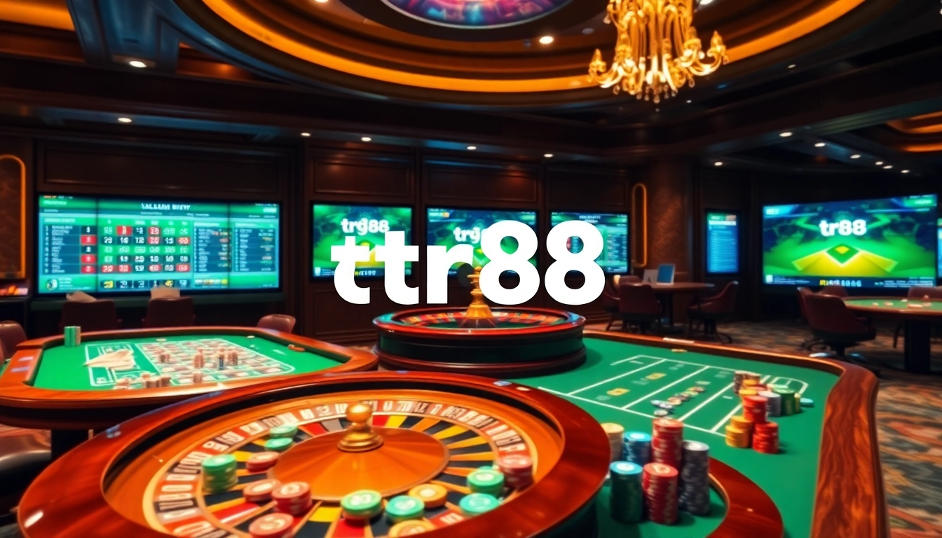 Enjoying vibrant casino action with tr88 table games, cards, and roulette.