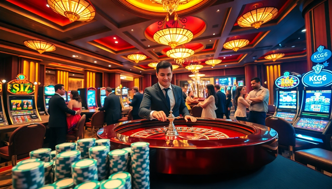 Trải nghiệm sự hào hứng tại các bàn casino sang trọng của KO66 với lối chơi hấp dẫn.