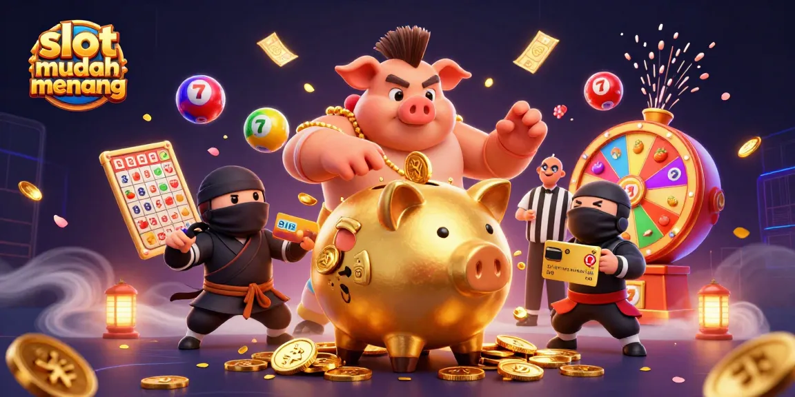 Mendapatkan kemenangan lebih mudah dengan slot mudah menang, saat piggy bank sumo emas beraksi.