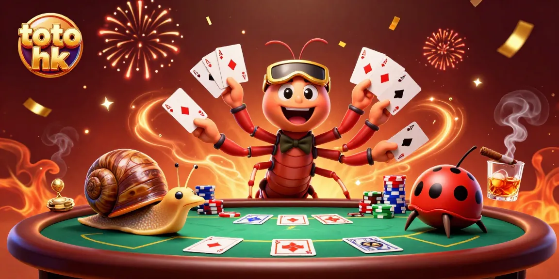 Menangkan permainan dengan toto hk sebagai dealer di meja poker penuh warna.