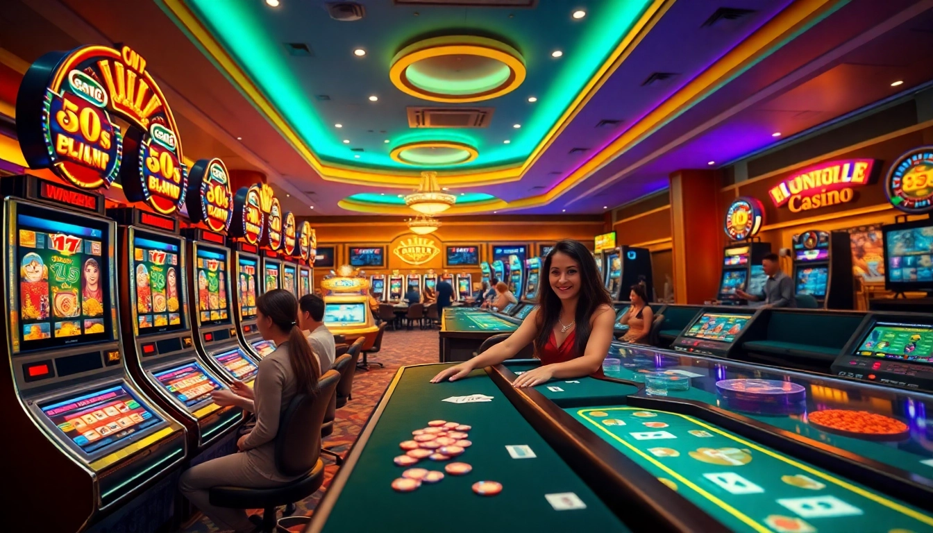 Interactive gaming at GO8 online casino with diverse players enjoying various games.