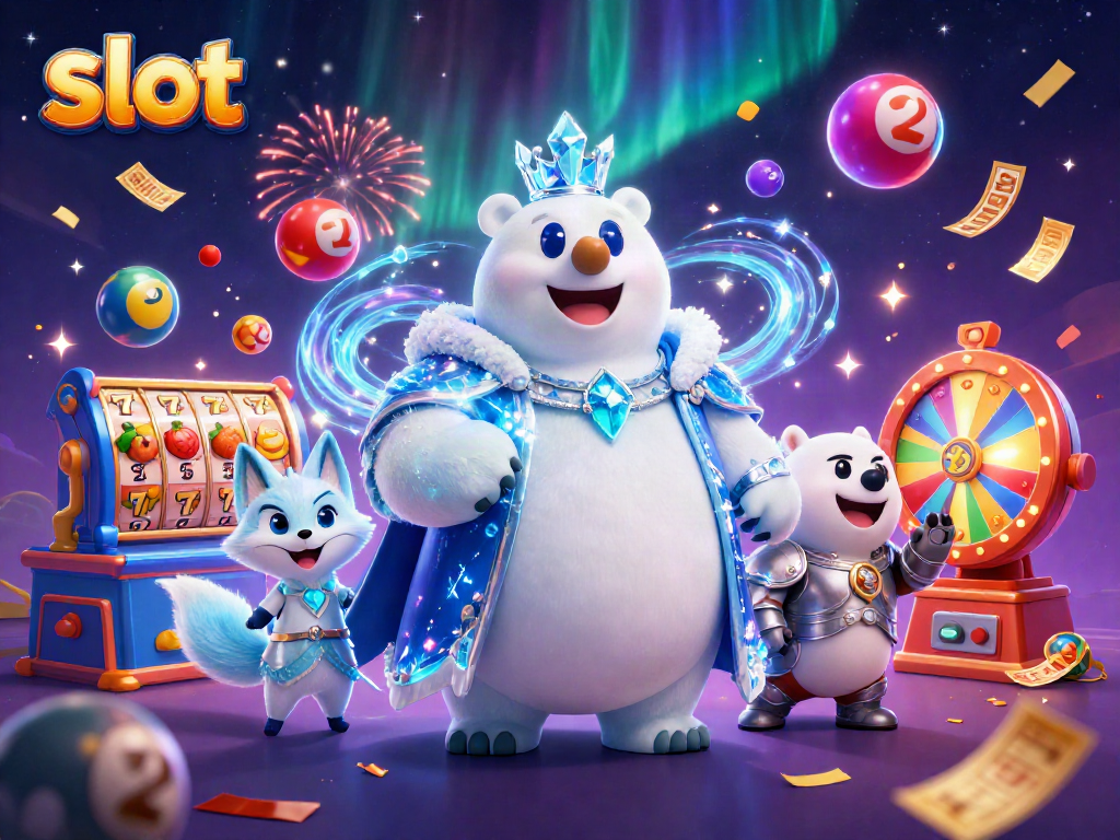 Putar slot dengan simbol buah dan angka dalam mesin slot yang berkilau