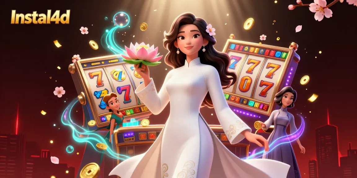 Experience thrilling gameplay with Instal4d's vibrant slots and jackpots featuring dazzling elements.