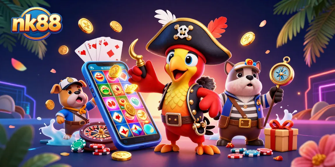 Experience thrilling gaming action at nk88 with colorful slot games and dynamic play elements.