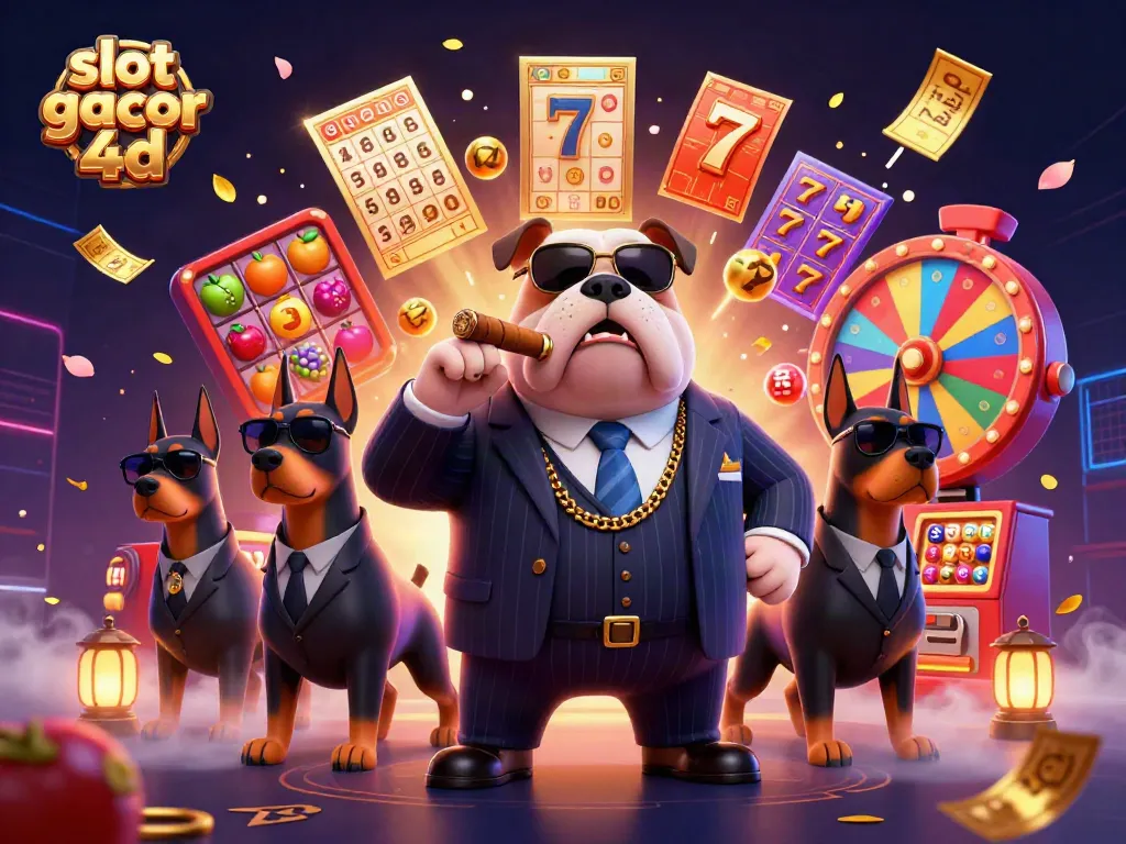 Experience thrilling play with slot gacor 4d featuring dynamic characters and vibrant casino elements.