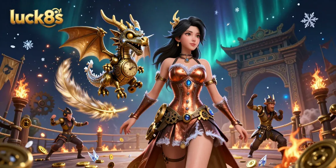 Experience thrilling gameplay with luck8s as captivating characters navigate a vibrant casino world filled with dynamic energy.