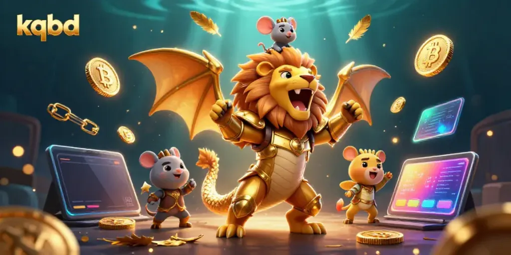 Engage in exciting gameplay with kqbd as a golden armored chimera and mouse jockey face a treasure-filled gambling adventure.
