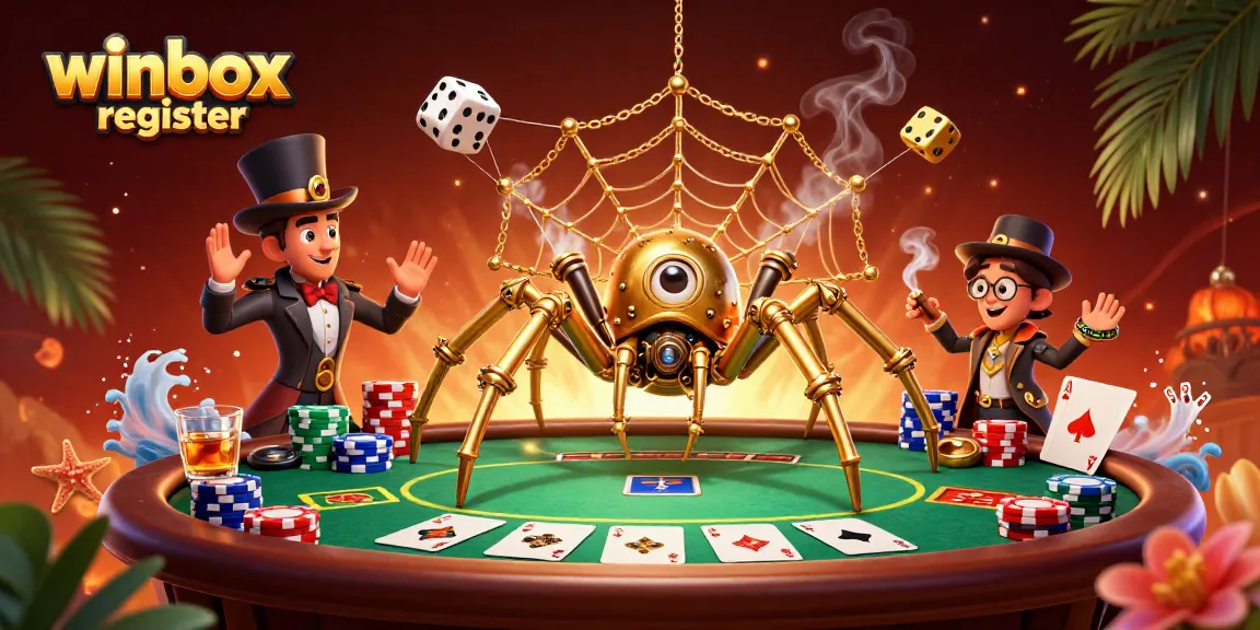 Engage with excitement as you winbox register in a dynamic steampunk casino scene.