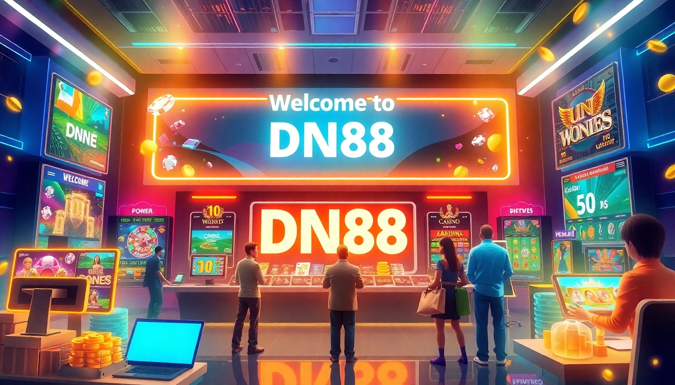 Experience the engaging online gaming realm at DN88, featuring vibrant games and exciting promotions.