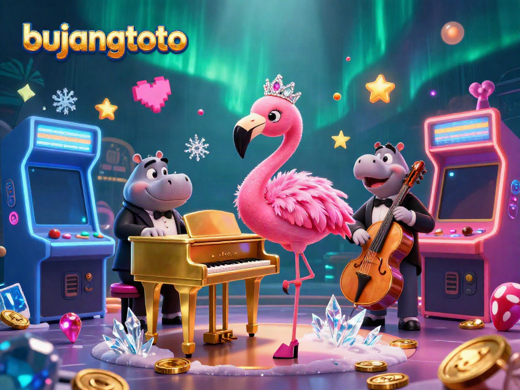 Experience exciting gameplay at Bujangtoto with immersive characters and vibrant casino elements.