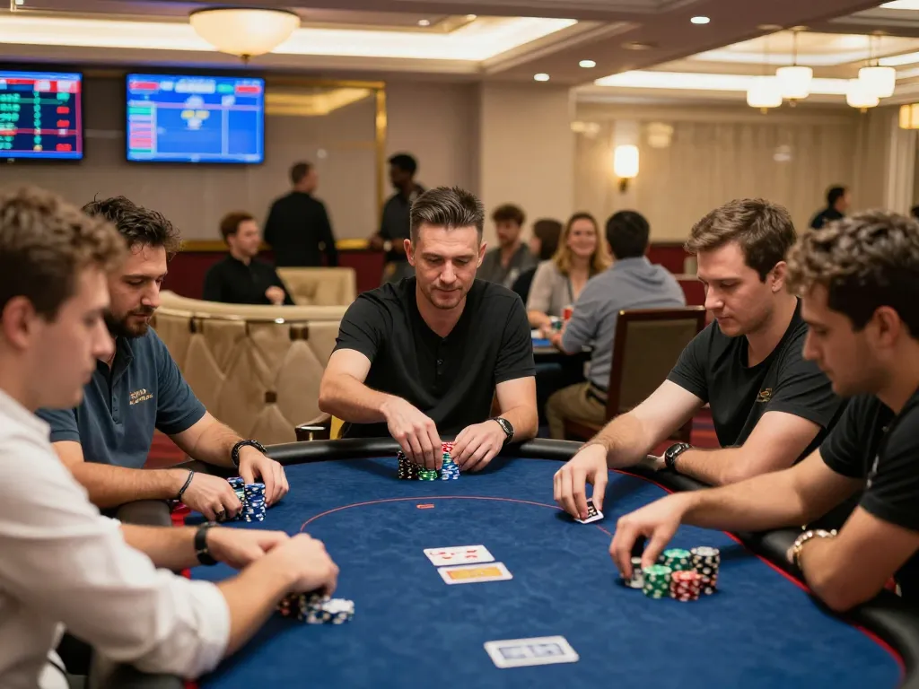 Rasakan sensasi permainan poker paris888 dengan pemain yang fokus dan aksi menarik di kasino yang ramai