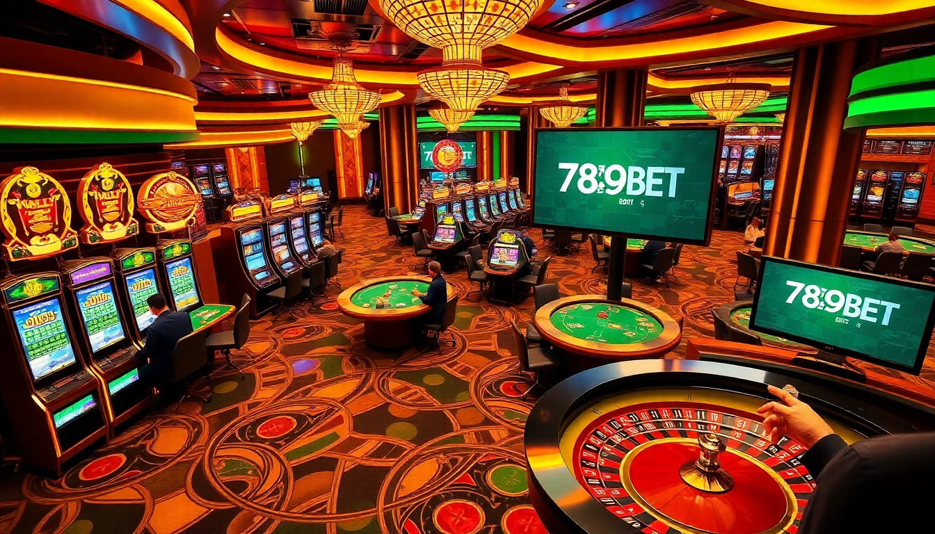 Experience the thrill of winning at 789BET casino with vibrant gaming action.