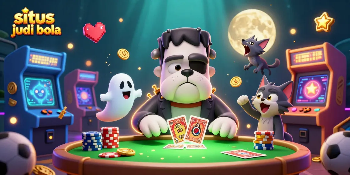 Engage with situs judi bola while enjoying dynamic betting excitement featuring vibrant characters.