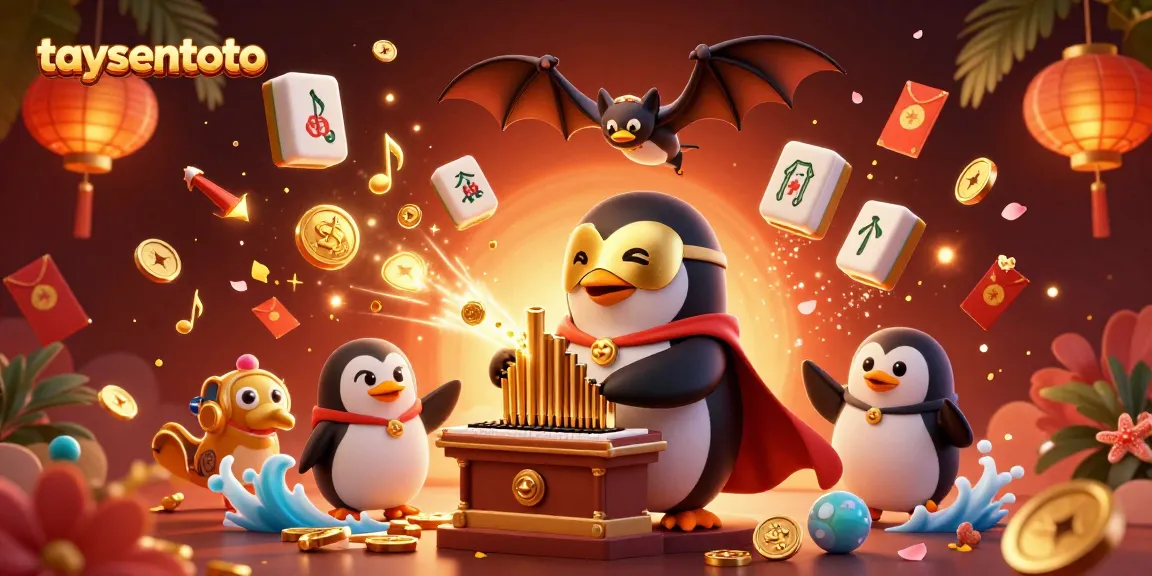 Experience the excitement of taysentoto with vibrant casino elements and dynamic characters.