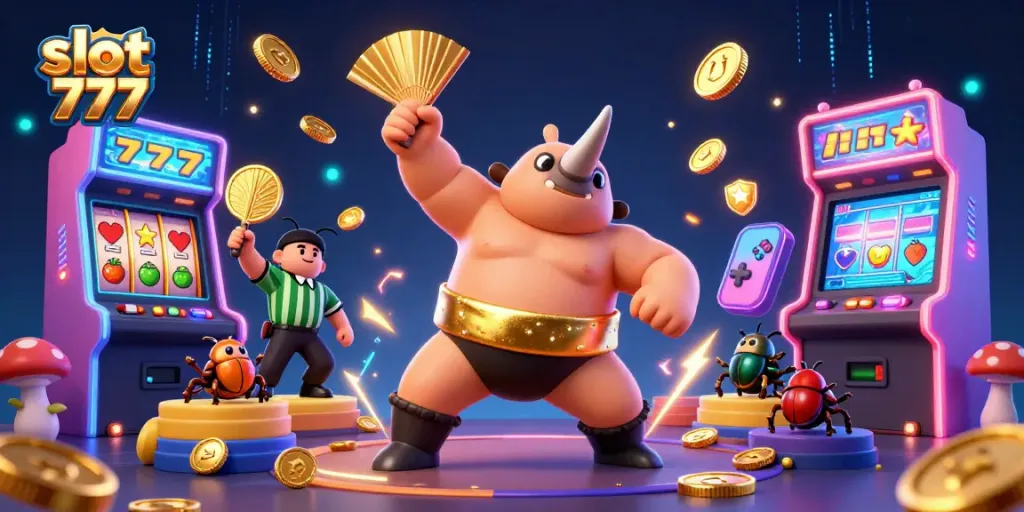 Mainkan slot 777 dengan serunya, saksikan karakter unik beraksi di dunia kasino yang berkilau.