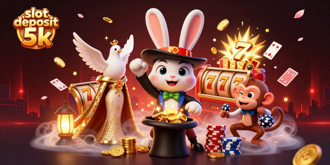 Experience thrilling gameplay in slot deposit 5k, featuring dynamic slots, charming characters, and winning magic!