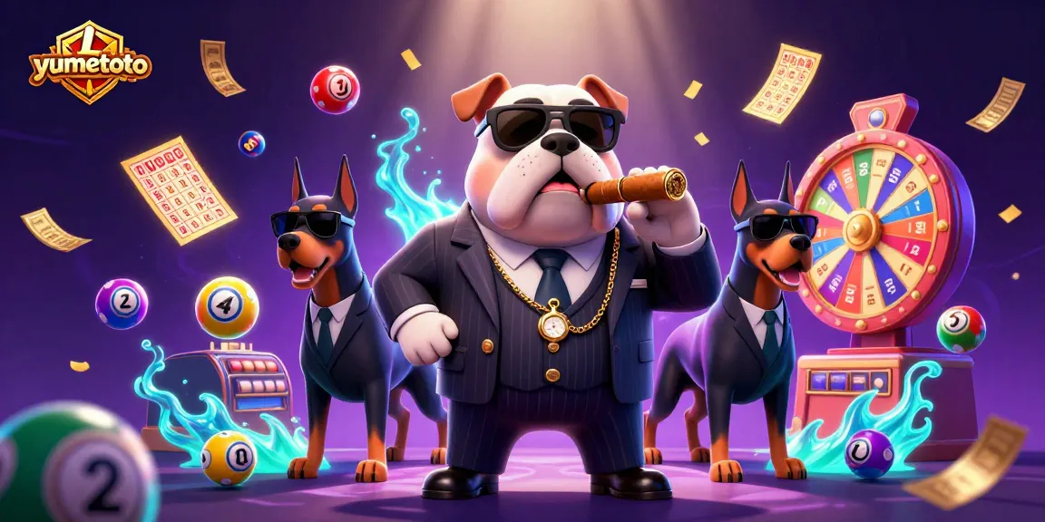 Experience exciting wins with yumetoto's vibrant lottery scene featuring dynamic game elements.