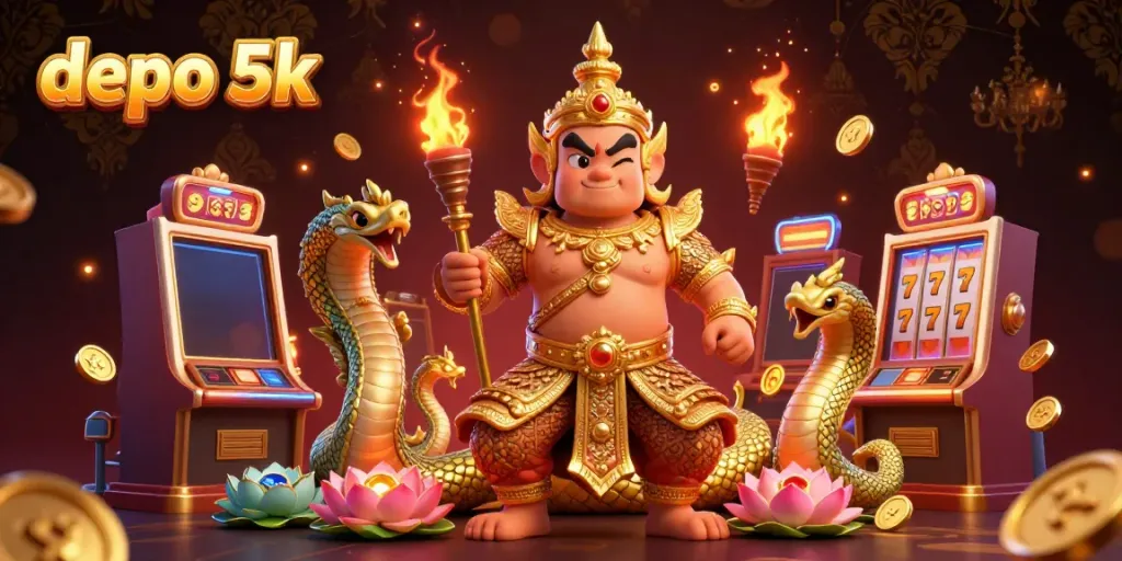 Game slot depo 5k menghidangkan pengalaman bermain menarik dengan desain yang bersinar.