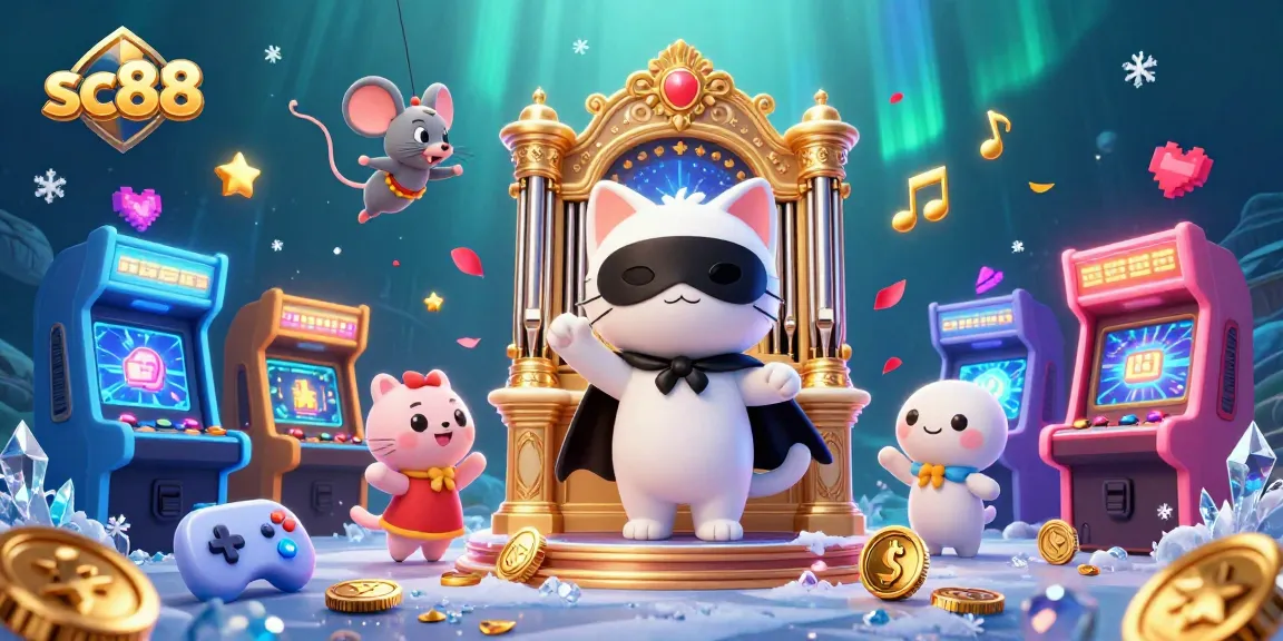 Experience the thrill of sc88 with vibrant 3D casino characters and dynamic gaming elements.