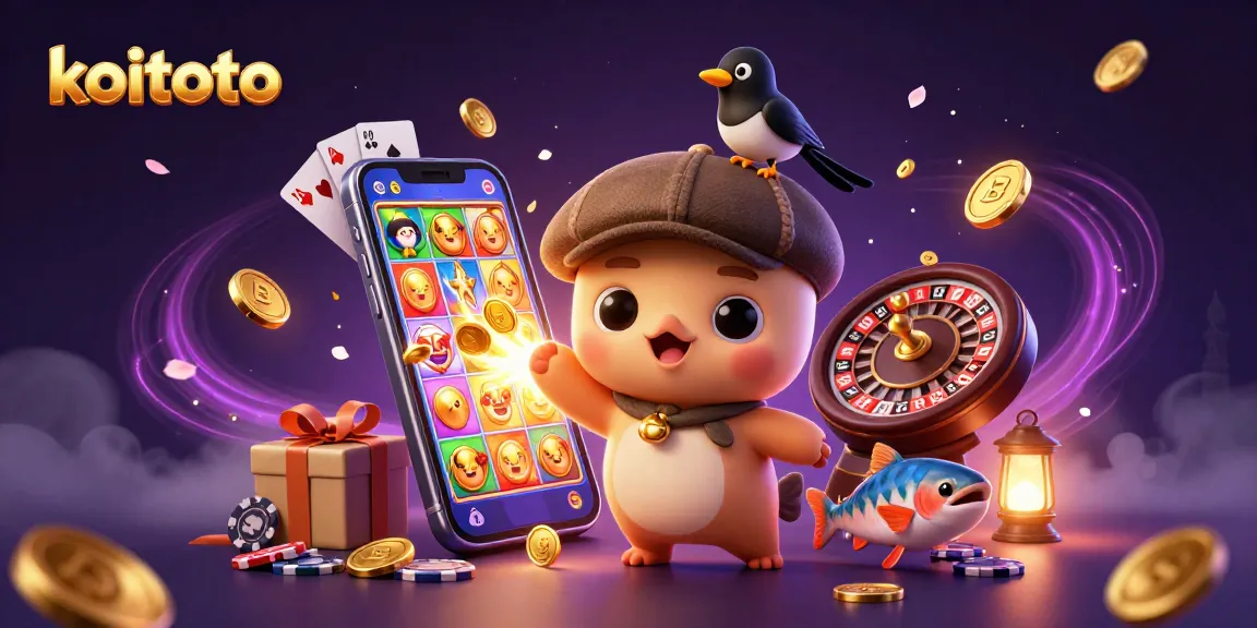 Koitoto memberikan pengalaman bermain slot online menarik dengan modal hanya 10K, nikmati akses 24 jam.