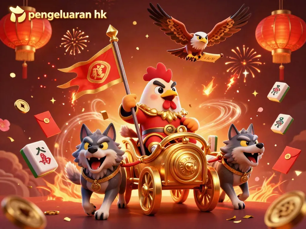 Melihat pengeluaran hk hari ini dengan ilustrasi kasino bertema lotere yang menarik.