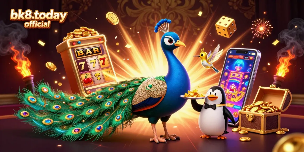 Experience excitement at bk8.today official with vibrant 3D casino characters and games in rich color.