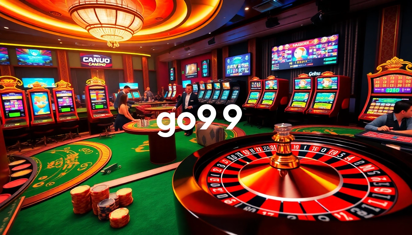 Experience high-stakes excitement at go99 with live dealers and luxurious casino games.