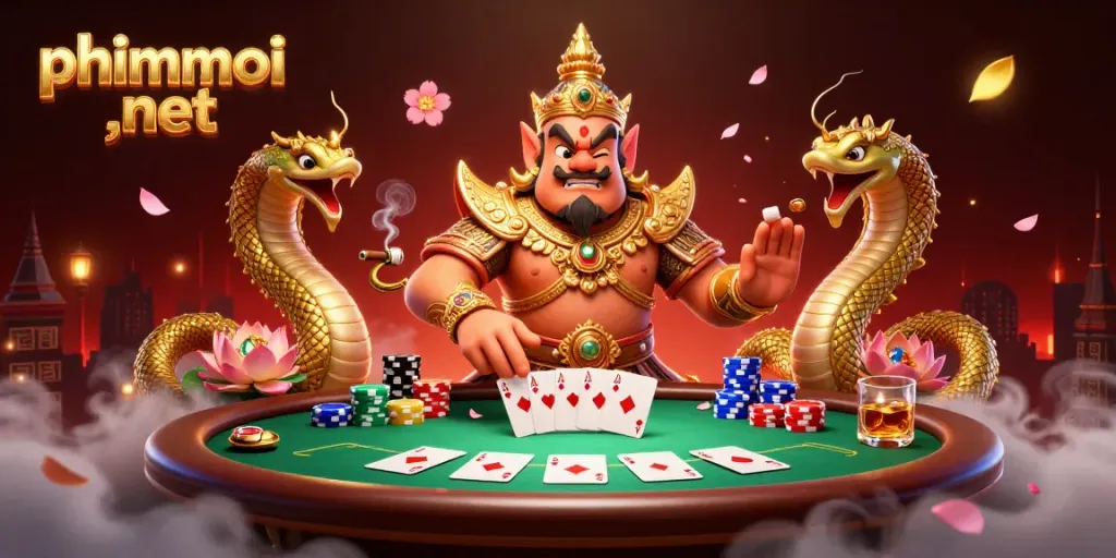 Experience phimmoi ,net with a vibrant poker scene featuring enticing characters and rich gaming elements.