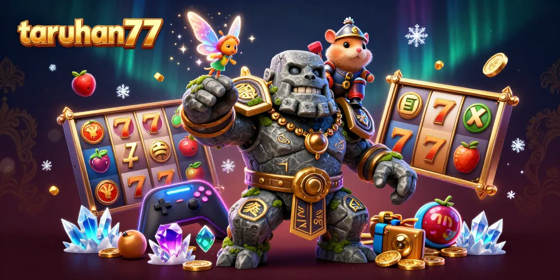 Taruhan77 menawarkan permainan slot yang menguntungkan dengan pengalaman bermain yang seru dan menantang.