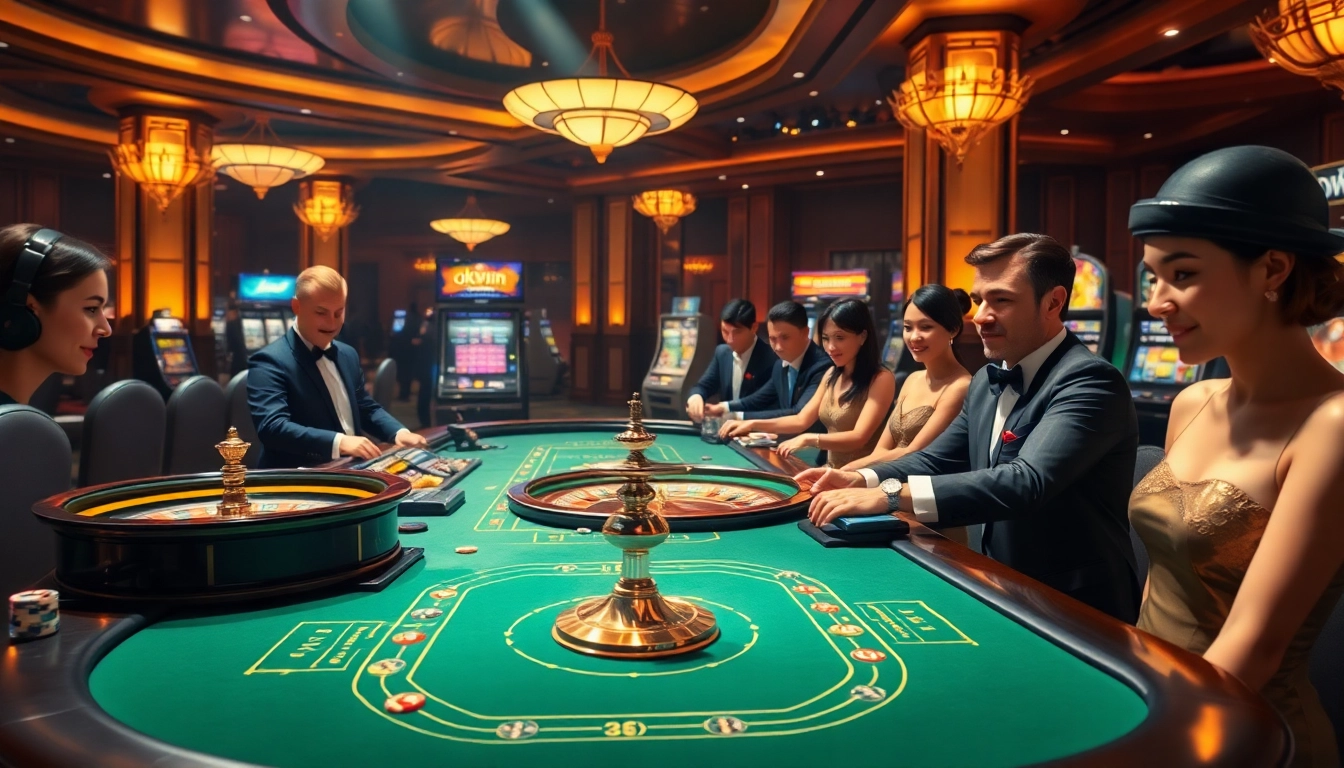 Experience the thrill of gambling at okwin with engaging tables and vibrant energy.