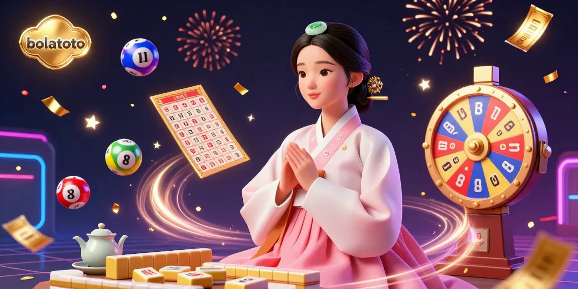 Engage with bolatoto for exhilarating slot games, featuring vibrant colored lottery balls and a dynamic prize wheel.