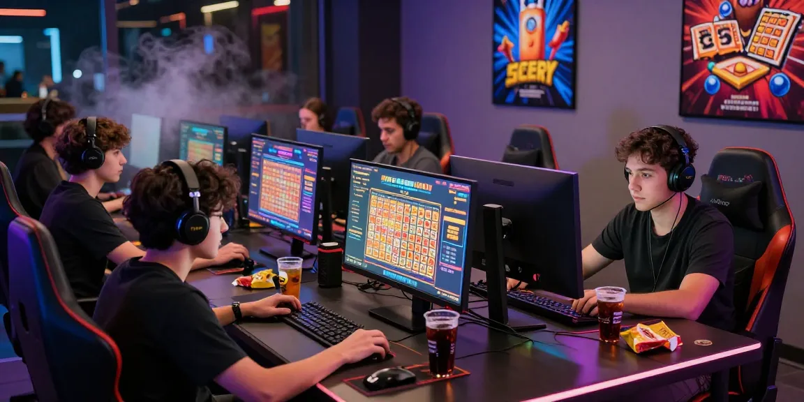 Players engaged in tempototo daftar online lottery games in a vibrant gaming atmosphere.