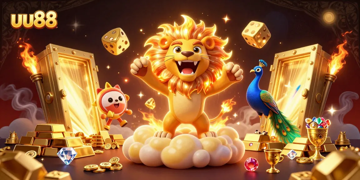 uu88 denotes thrilling wins as the sun lion and golden dice rock the casino world