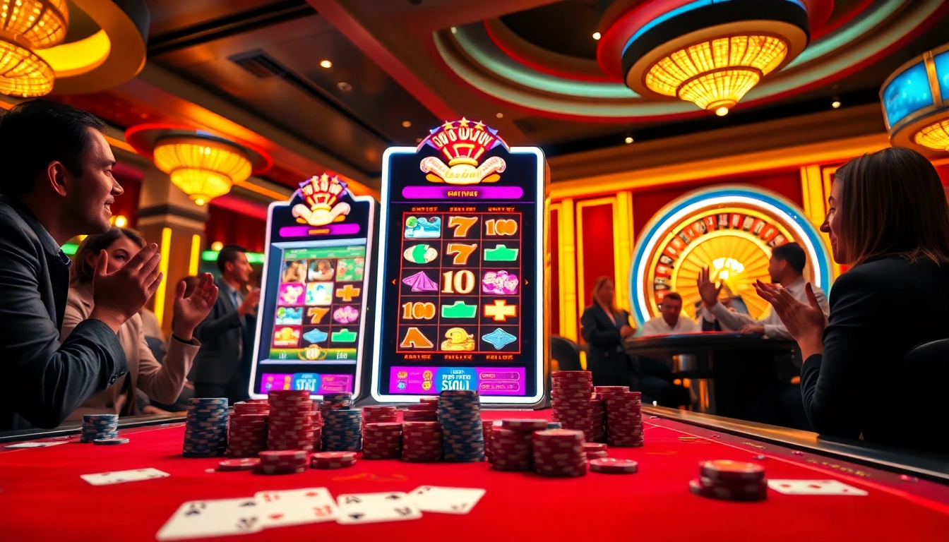 Enjoying a thrilling slot demo experience with vibrant graphics and engaging gameplay.